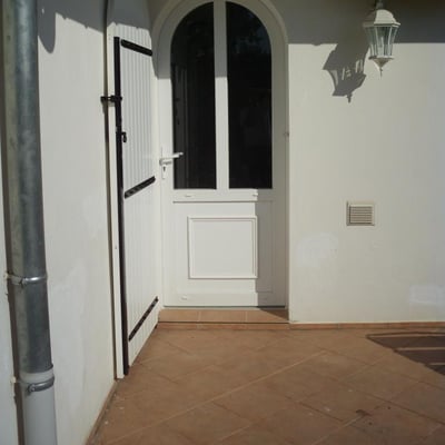 Porte en PVC ou en Alu